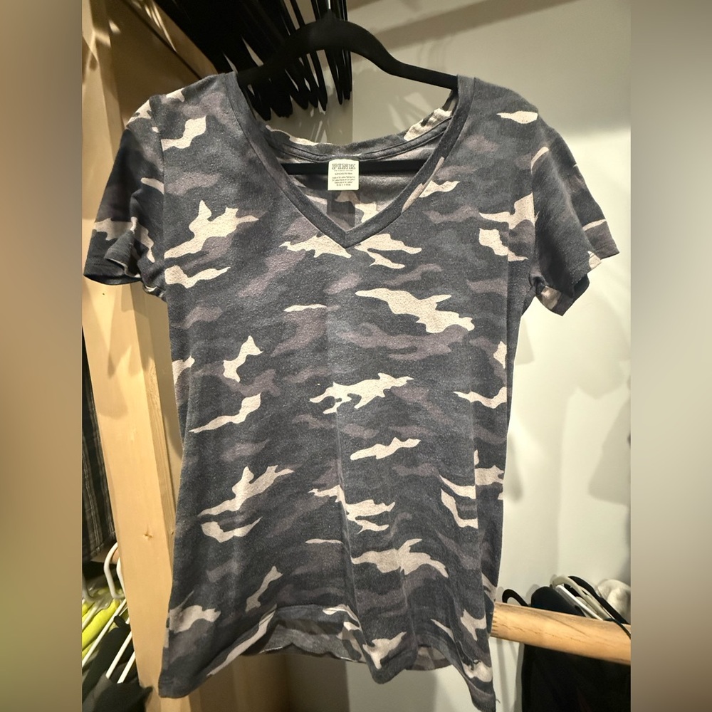 PINK Victoria's Secret Camouflage Top